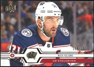 Nick Foligno [UD Exclusives] #320