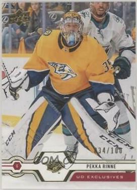 Pekka Rinne [UD Exclusives] #390