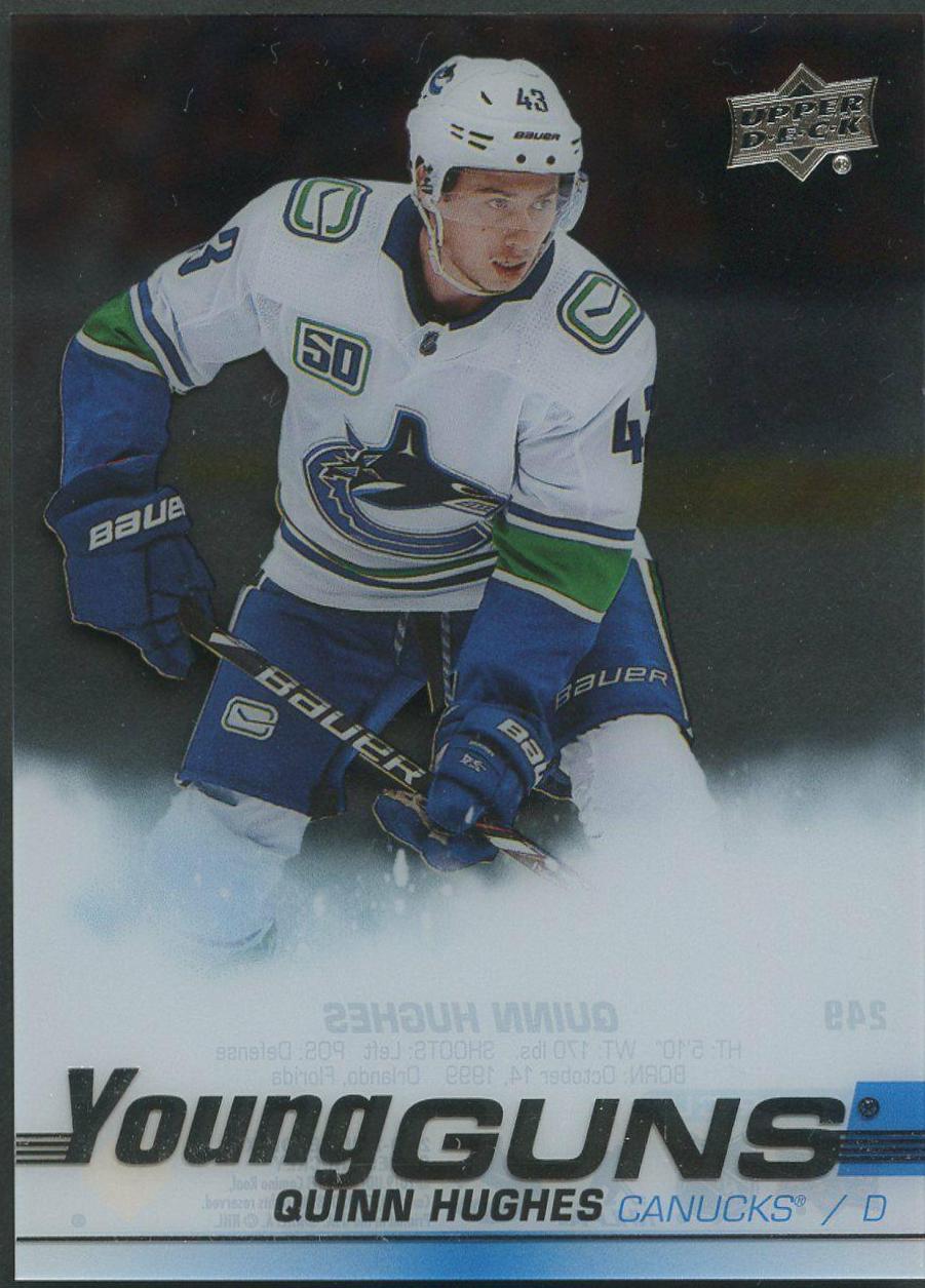 Quinn Hughes [Clear Cut] #249