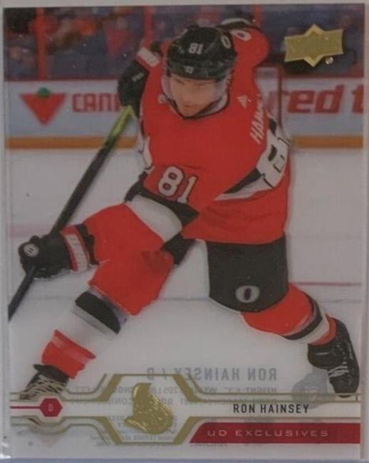 Ron Hainsey [Clear Cut UD Exclusives] #285