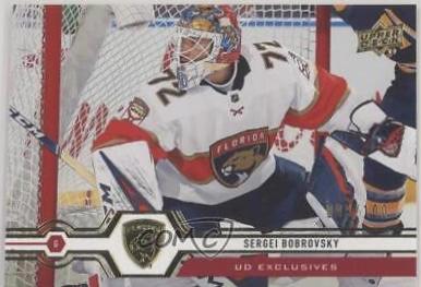 Sergei Bobrovsky [UD Exclusives] #296