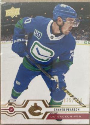 Tanner Pearson [UD Exclusives] #423