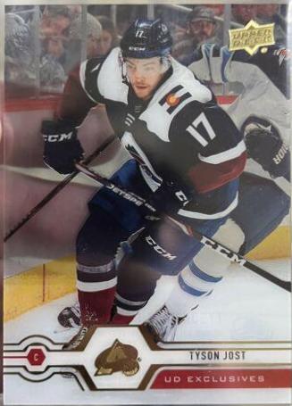 Tyson Jost [Clear Cut UD Exclusives] #133