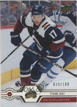 Tyson Jost [UD Exclusives] #133