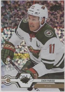 Zach Parise [Speckled Rainbow Foil] #376