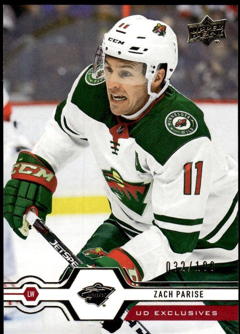 Zach Parise [UD Exclusives] #376