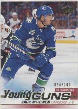 Zack MacEwen [UD Exclusives] #244