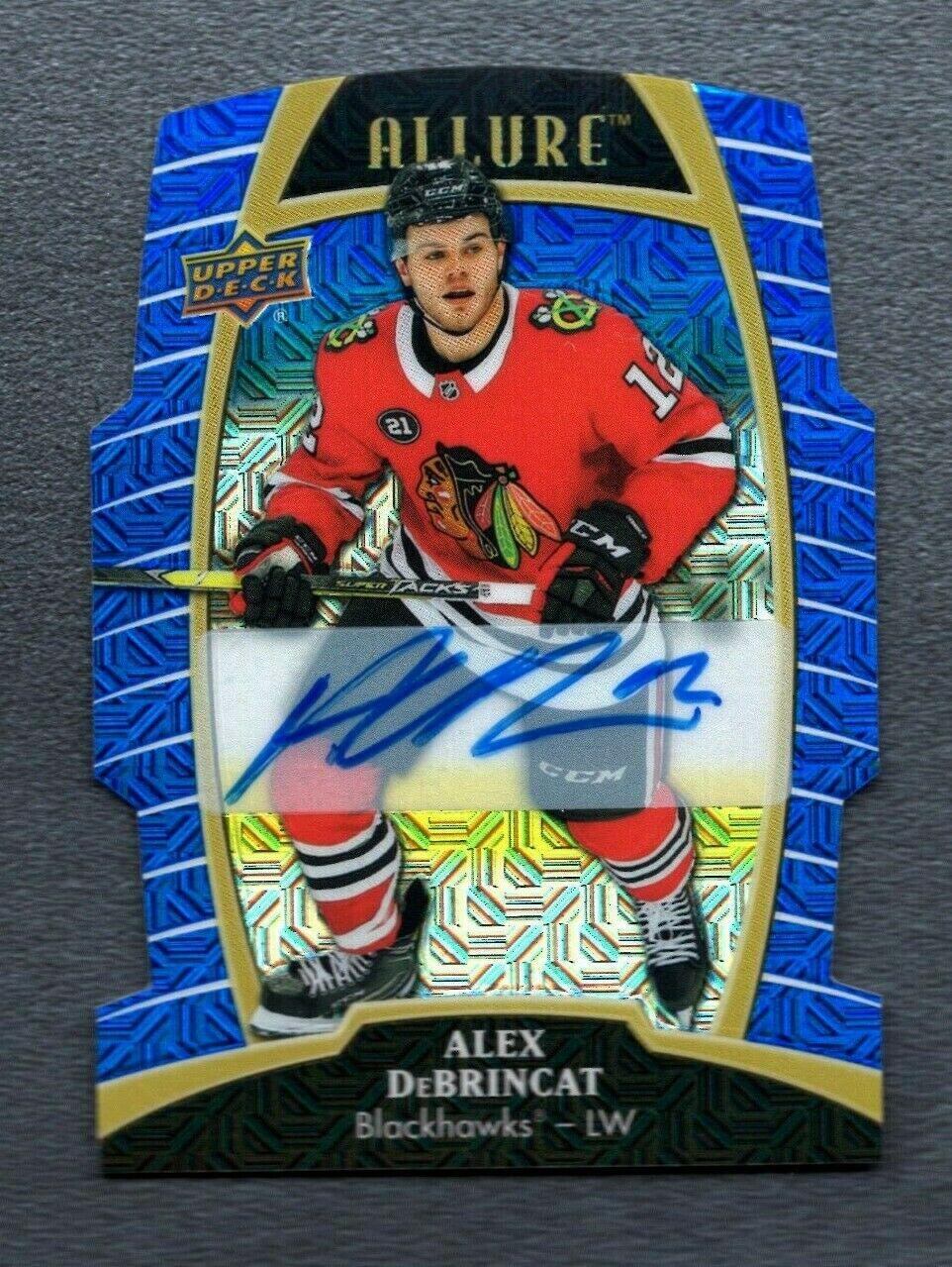 Alex DeBrincat [Blue Line Autograph] #50