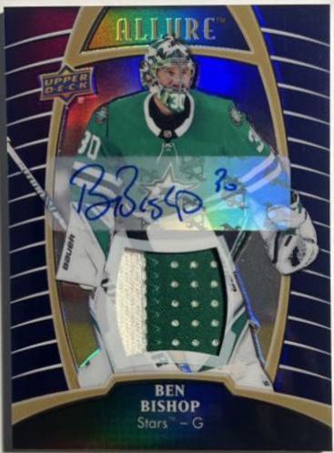 Ben Bishop [Purple Diamond Autograph Patch] #8