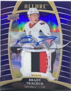 Brady Tkachuk [Purple Diamond Autograph] #12