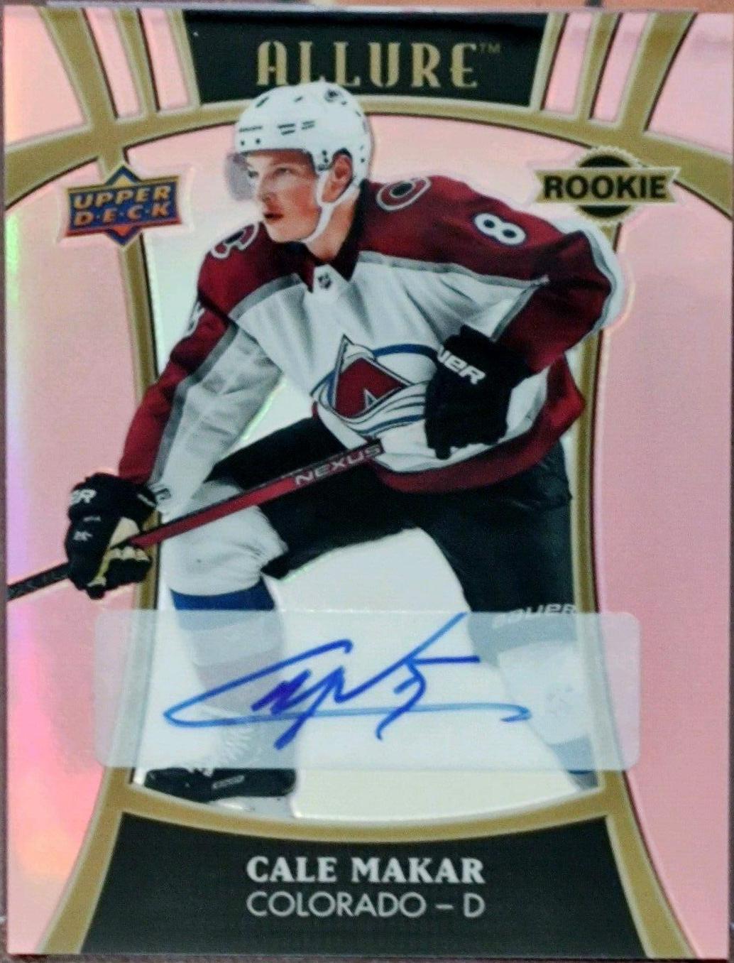 Cale Makar [Pink Diamond Autograph] #102