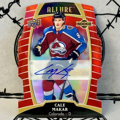 Cale Makar [Red Rainbow Autograph] #80