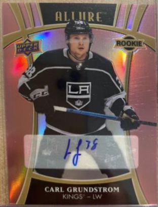 Carl Grundstrom [Pink Diamond Autograph] #135