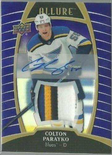 Colton Parayko [Purple Diamond Autograph Patch] #52