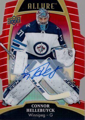 Connor Hellebuyck [Red Rainbow Autograph] #20