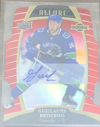 Guillaume Brisebois [Red Rainbow Autograph] #63