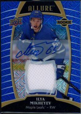 Ilya Mikheyev [Blue Line Autograph Jersey Relic] #64