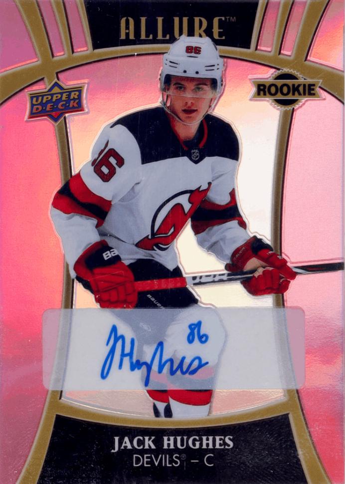 Jack Hughes [Pink Diamond Autograph] #110