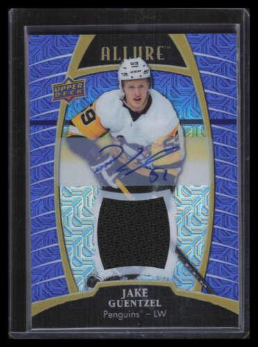 Jake Guentzel [Blue Line Autograph Jersey Relic] #21
