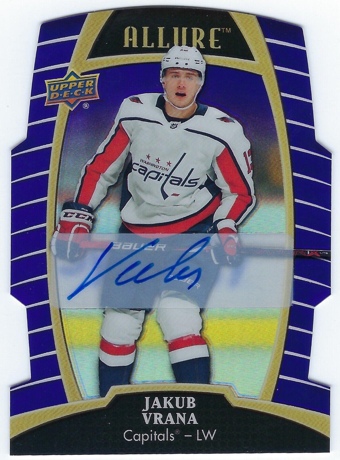 Jakub Vrana [Purple Diamond Autograph] #32