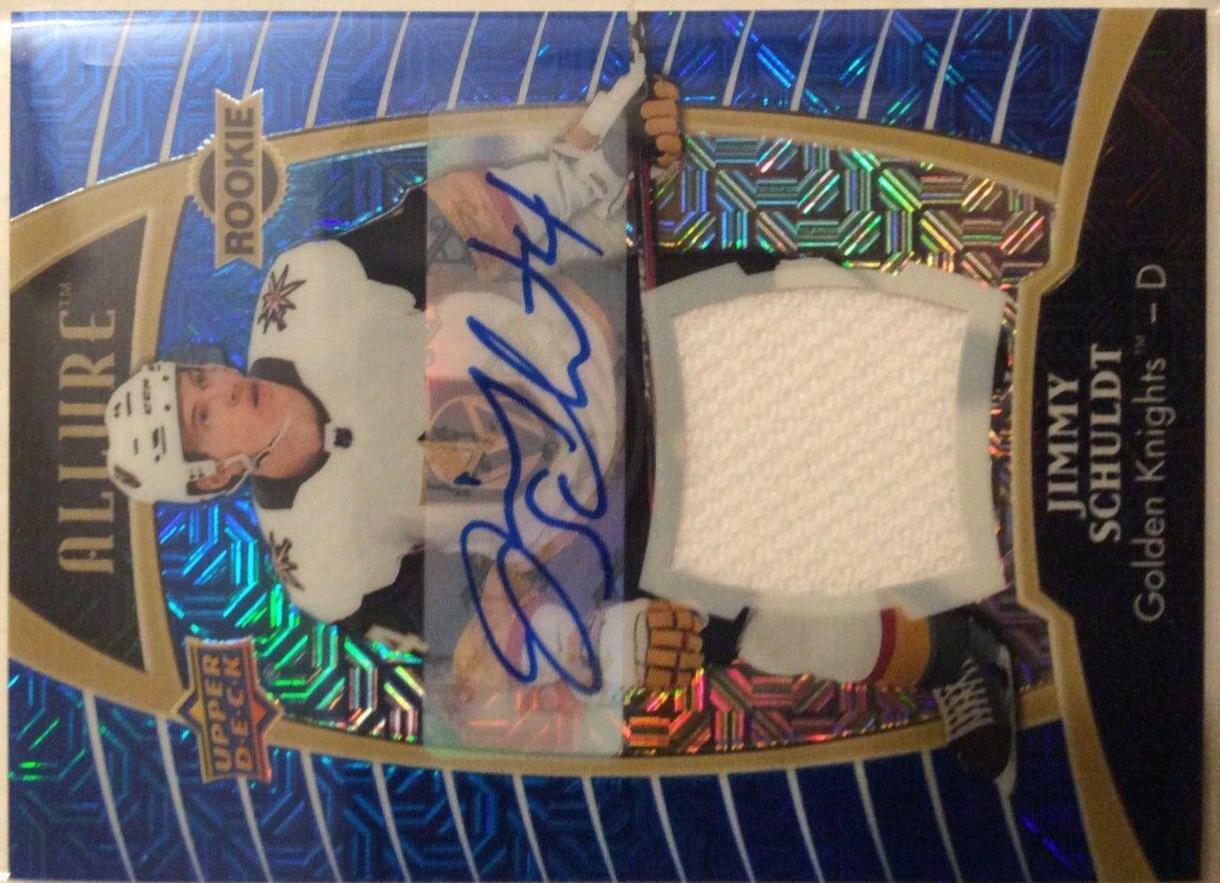 Jimmy Schuldt [Blue Line Autograph Jersey Relic] #61
