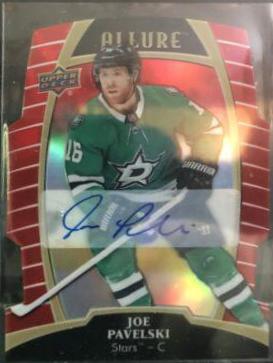 Joe Pavelski [Red Rainbow Autograph] #27