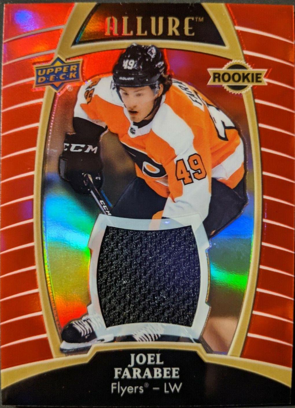 Joel Farabee [Red Rainbow Jersey] #62