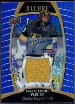 Marc Andre Fleury [Blue Line Autograph Jersey Relic] #57