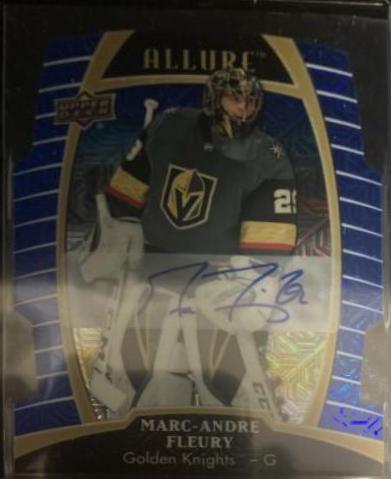 Marc Andre Fleury [Blue Line Autograph] #57
