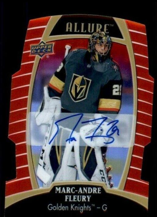 Marc Andre Fleury [Red Rainbow Autograph] #57