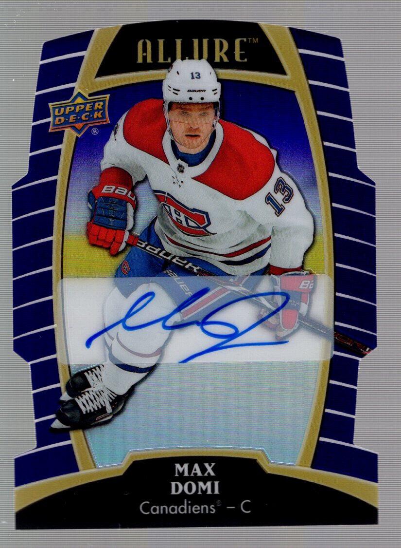 Max Domi [Purple Diamond Autograph] #15