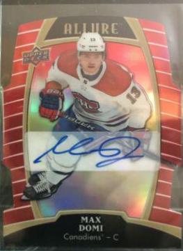 Max Domi [Red Rainbow Autograph] #15