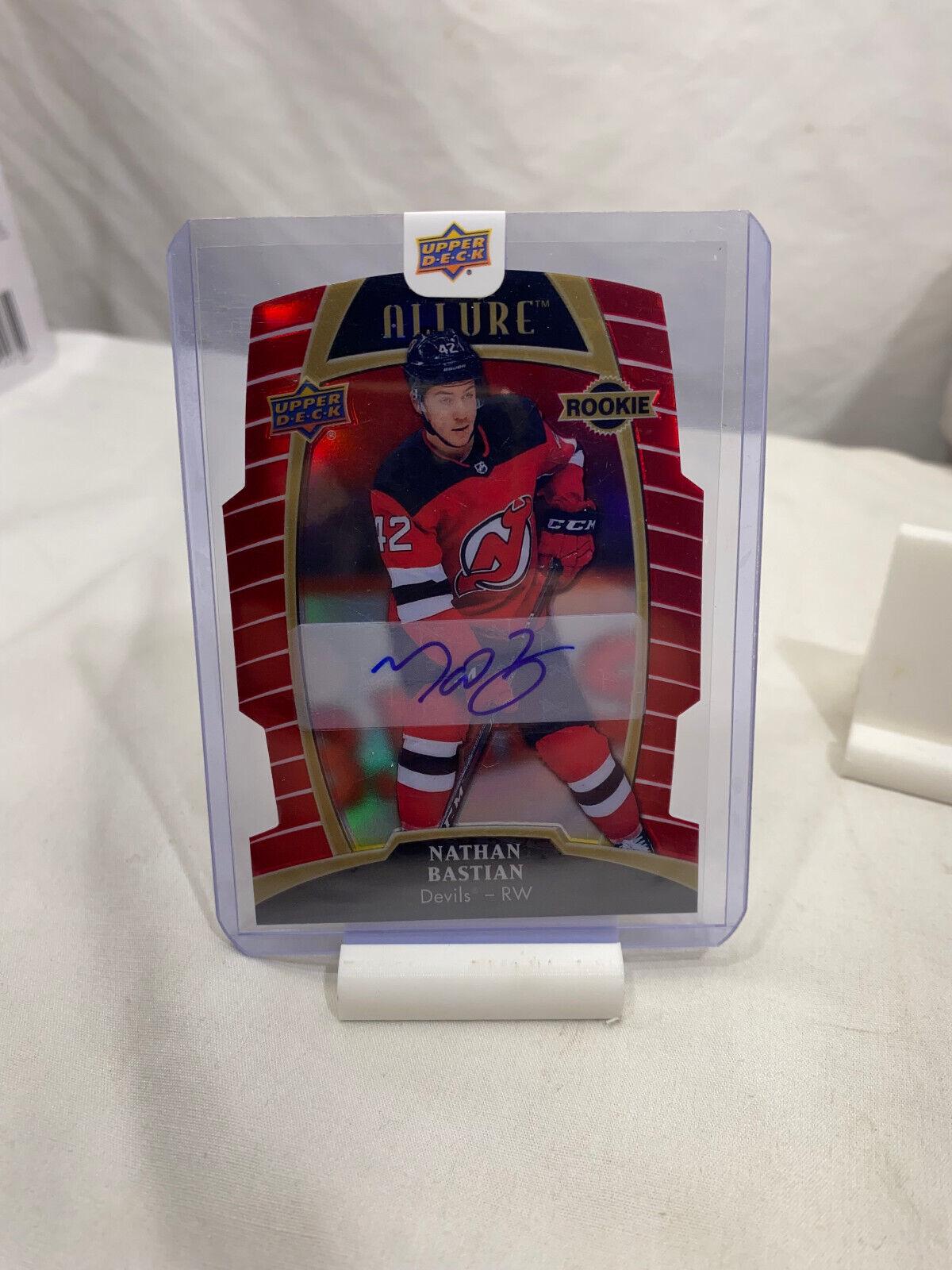 Nathan Bastian [Red Rainbow Autograph] #85