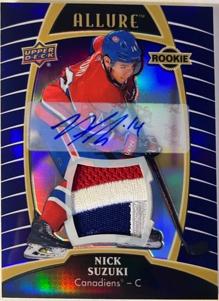 Nick Suzuki [Purple Diamond Autograph Patch] #91