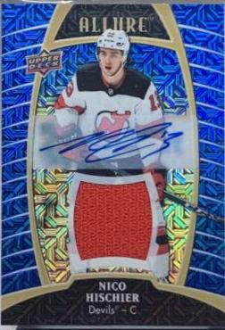 Nico Hischier [Blue Line Autograph] #24
