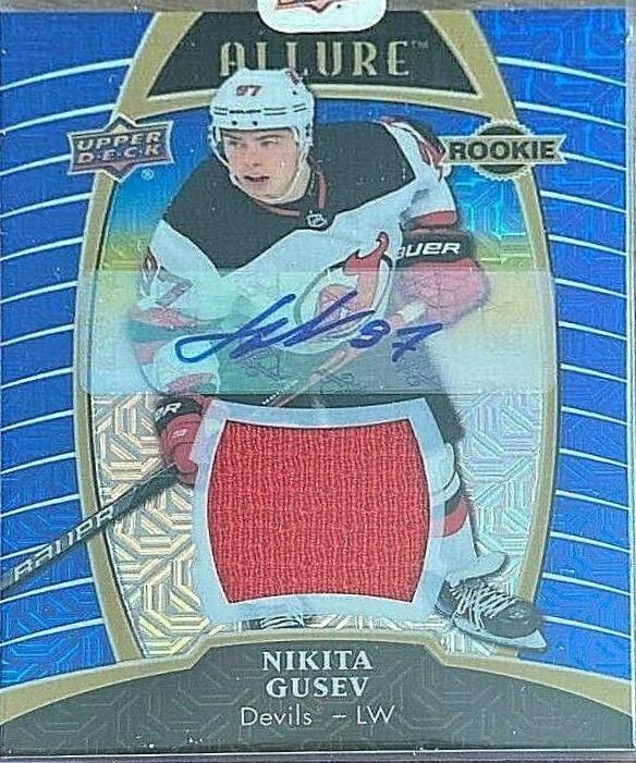 Nikita Gusev [Blue Line Autograph] #90