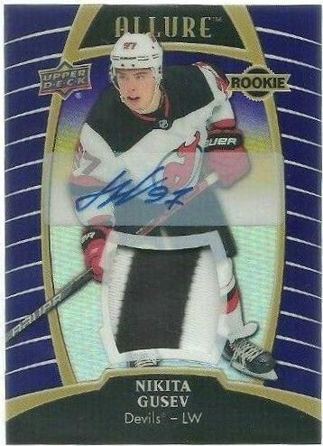 Nikita Gusev [Purple Diamond Autograph Patch] #90