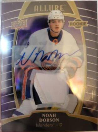 Noah Dobson [Purple Diamond Autograph Patch] #96