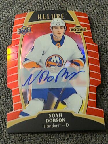 Noah Dobson [Red Rainbow Autograph] #96