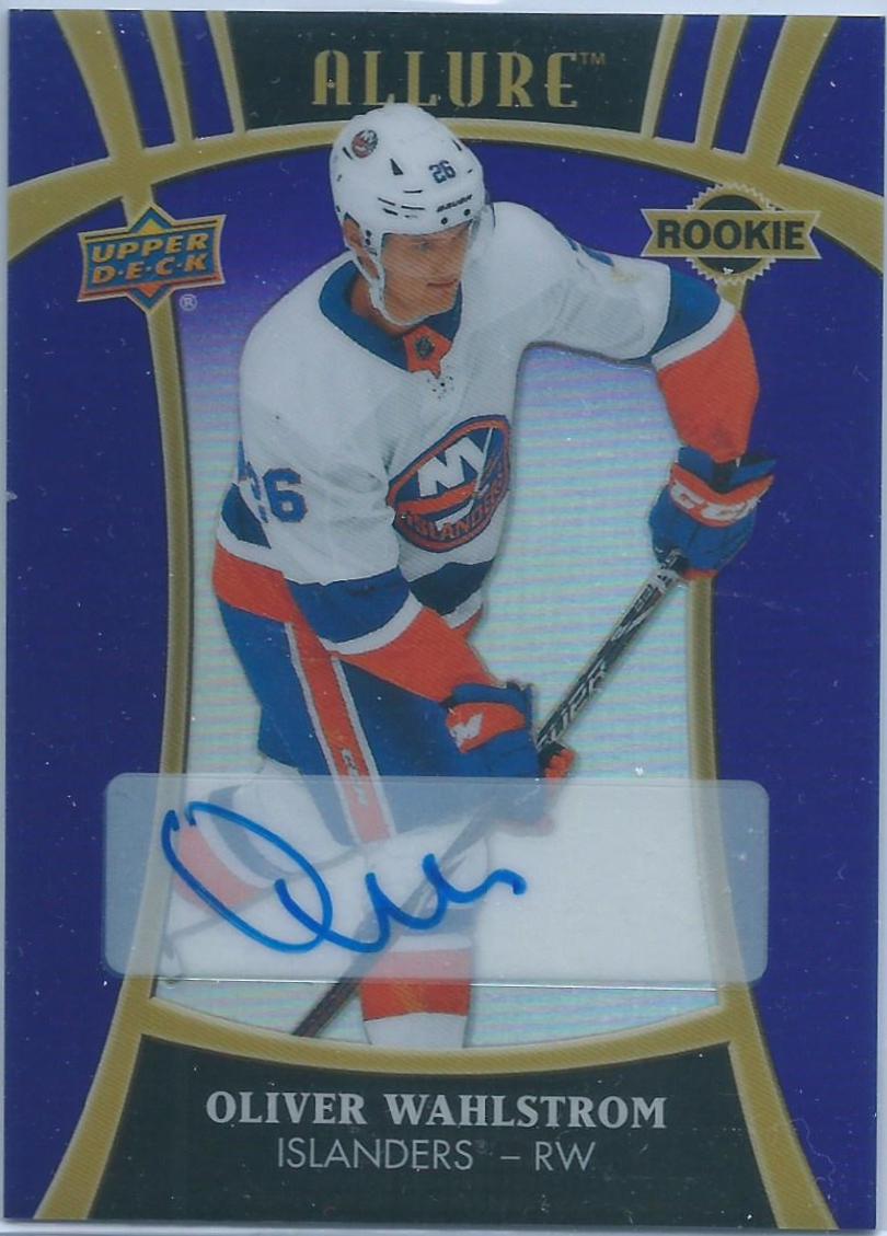 Oliver Wahlstrom [Purple Diamond Autograph] #120