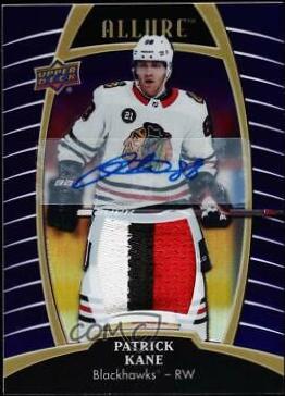 Patrick Kane [Purple Diamond Autograph Patch] #55