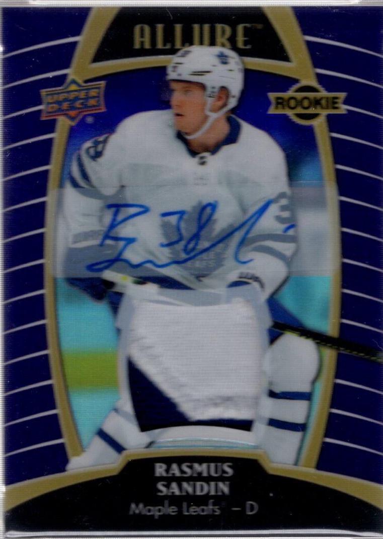 Rasmus Sandin [Purple Diamond Autograph Patch] #92