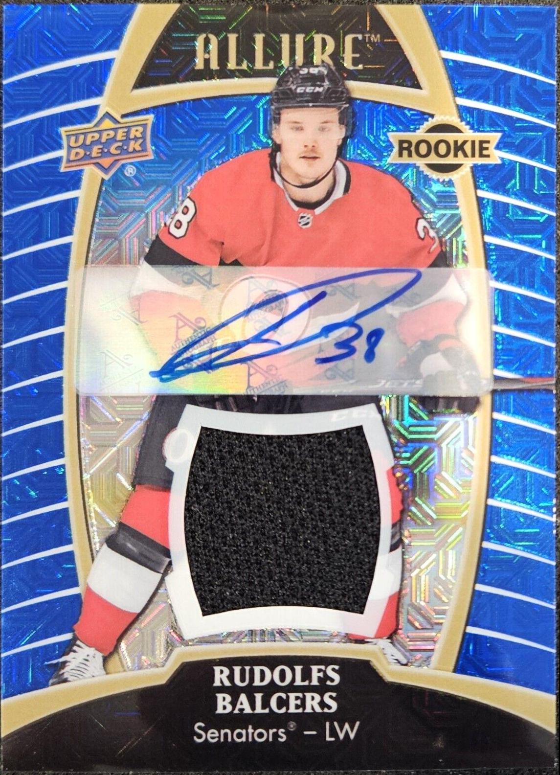 Rudolfs Balcers [Blue Line Autograph] #82