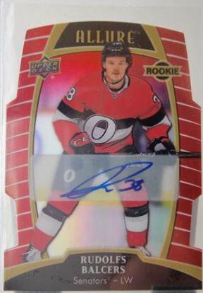 Rudolfs Balcers [Red Rainbow Autograph] #82