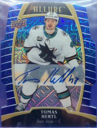 Tomas Hertl [Blue Line Autograph] #10