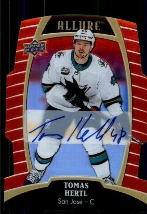 Tomas Hertl [Red Rainbow Autograph] #10