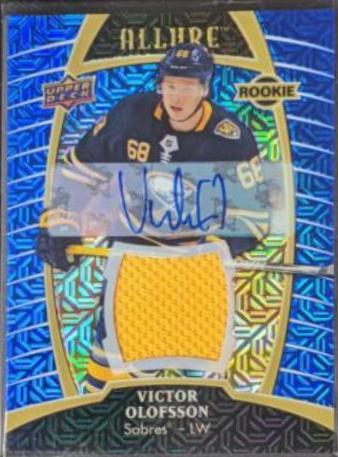Victor Olofsson [Blue Line Autograph Jersey Relic] #88