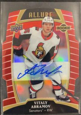 Vitaly Abramov [Red Rainbow Autograph] #84