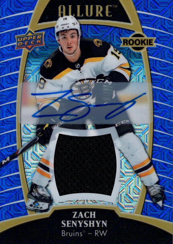 Zach Senyshyn [Blue Line Autograph Jersey Relic] #74
