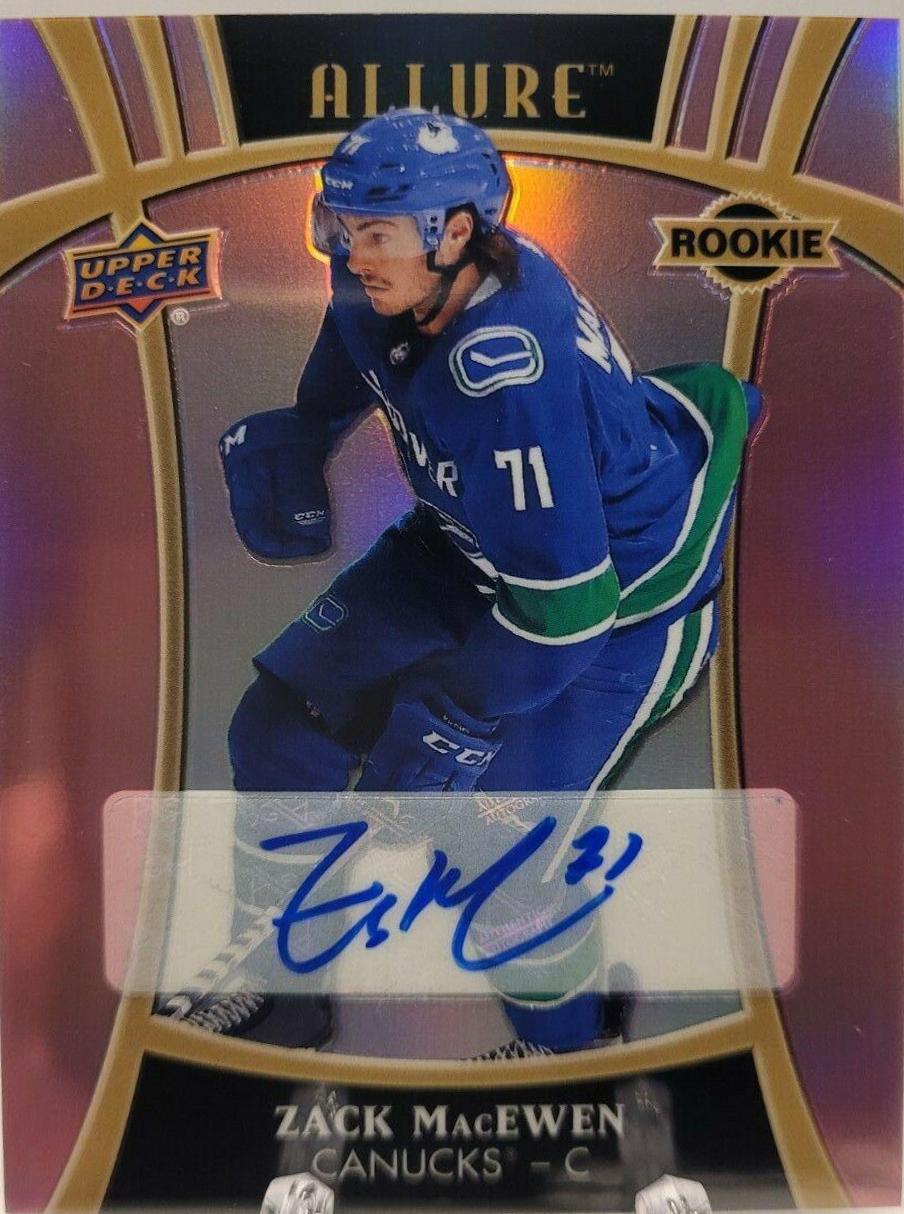 Zack MacEwen [Pink Diamond Autograph] #126